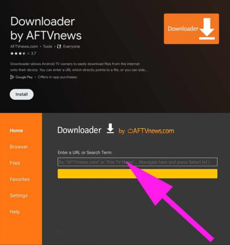Aplicativo Downloader by AFTVnews na Google Play Store